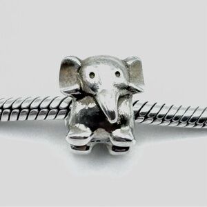 Pandora Elephant Retired Sterling Silver Charm